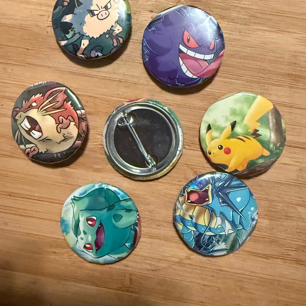 Pokemon Character Pin Set - Picture 3 of 3
